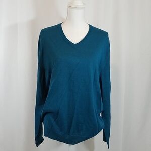 Club Room Merino Wool Blend Sweater L Nwt